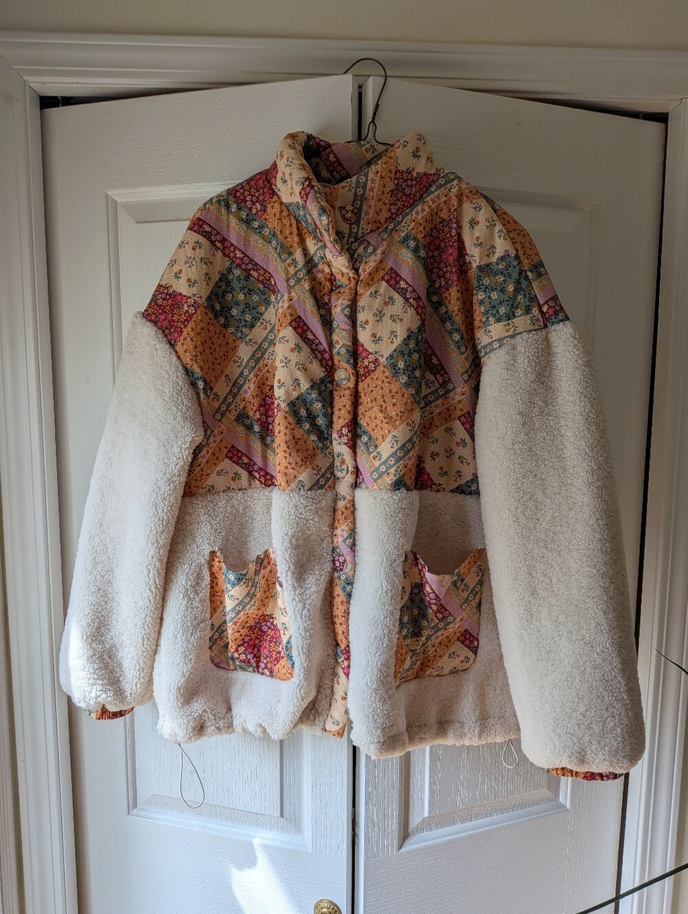 Cider Patchwork Quilted Jacket